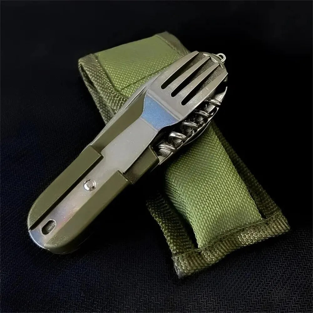 7 in 1 multifunktion Folding Tableware