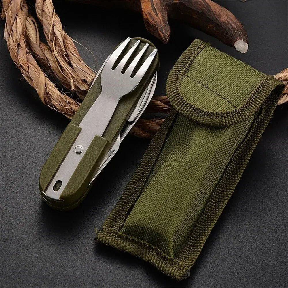 7 in 1 multifunktion Folding Tableware